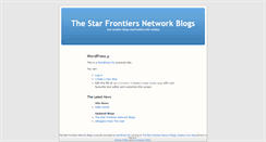 Desktop Screenshot of blogs.starfrontiers.info
